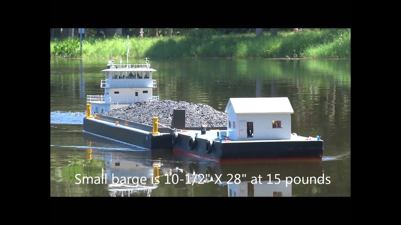 RC Scale Model Towboat (part 4)