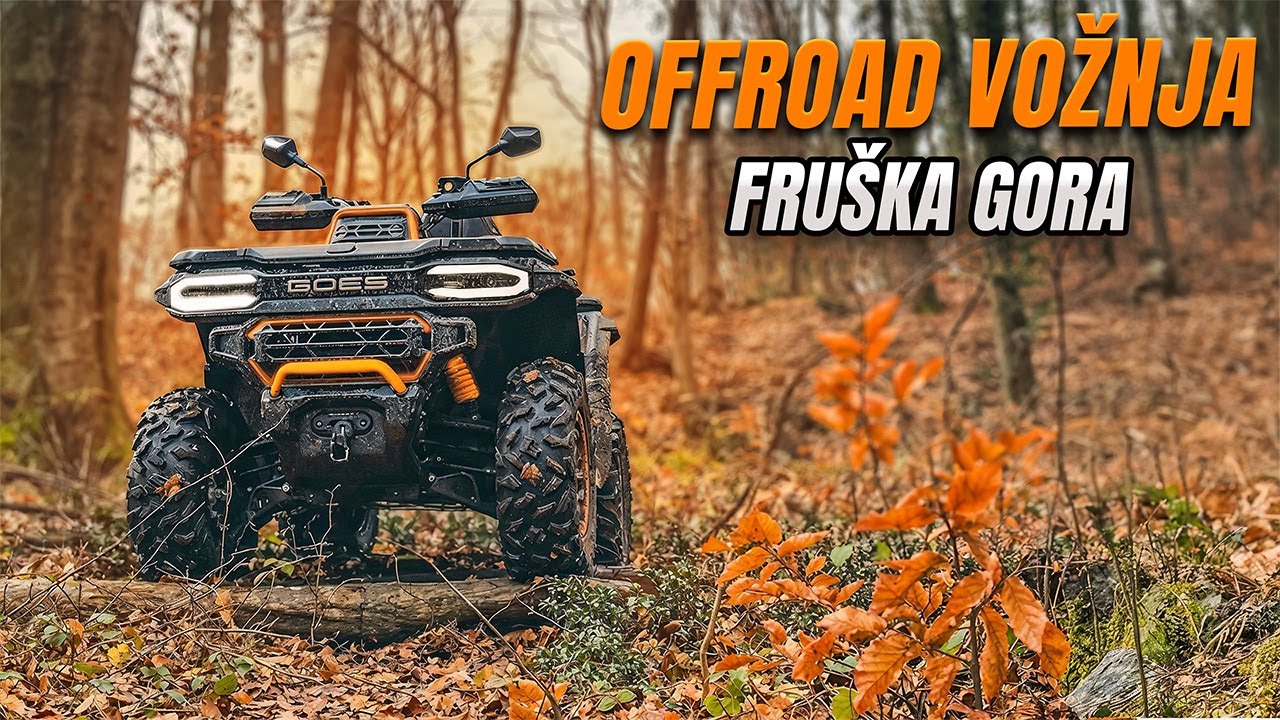 GOES Terrox 1000 i 500L | Kvad Iznenađenja | Offroad vožnja Fruška Gora