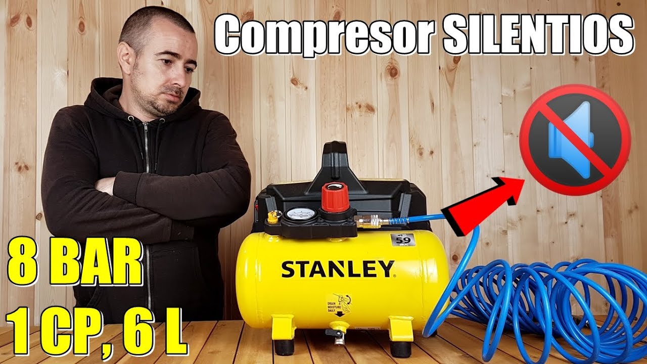 Compresor Stanley DST 100/8/6 | M-a corupt sa-l cumpar!