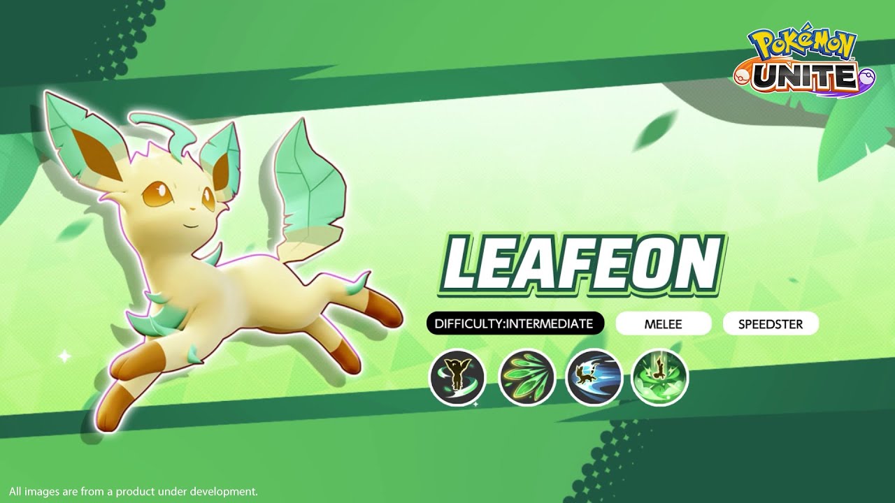 Leafeon Moves Overview | Pokémon UNITE