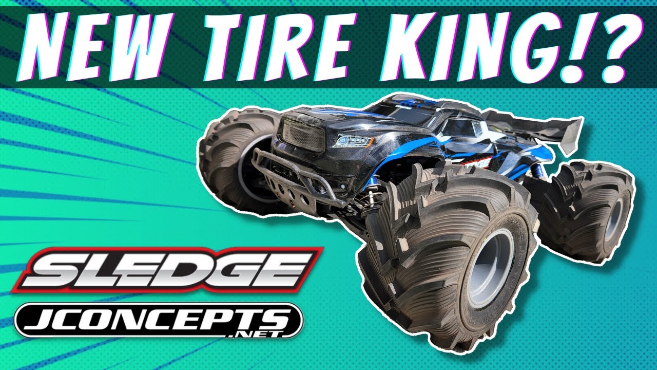 Лучший вариант шин для ваших саней? [JConcepts Fling Kings]