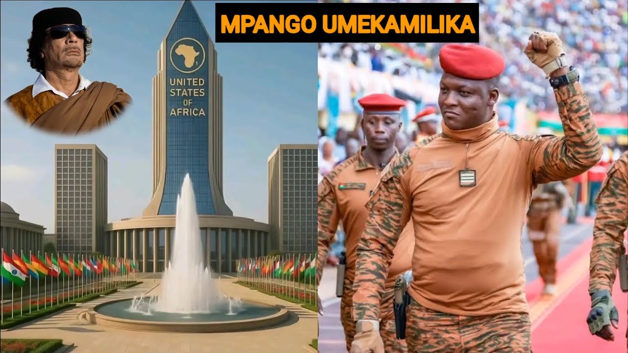 TRAORE ANAENDELEA NA MIPANGO MIKUBWA KUIUNGANISHA AFRIKA KUWA NCHI MOJA. Part 01