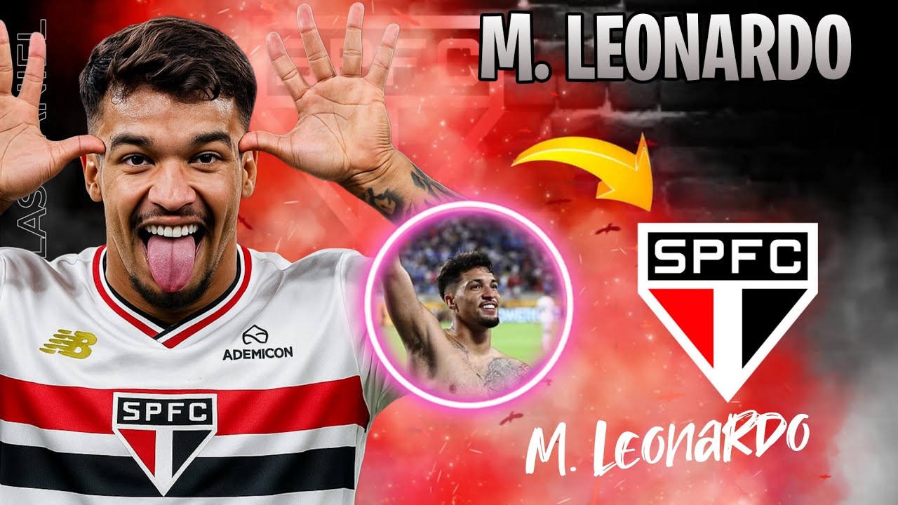MELHORES Lances de MARCOS LEONARDO / NOVO CENTROAVANTE do São Paulo para 2025 ??? | SPFC