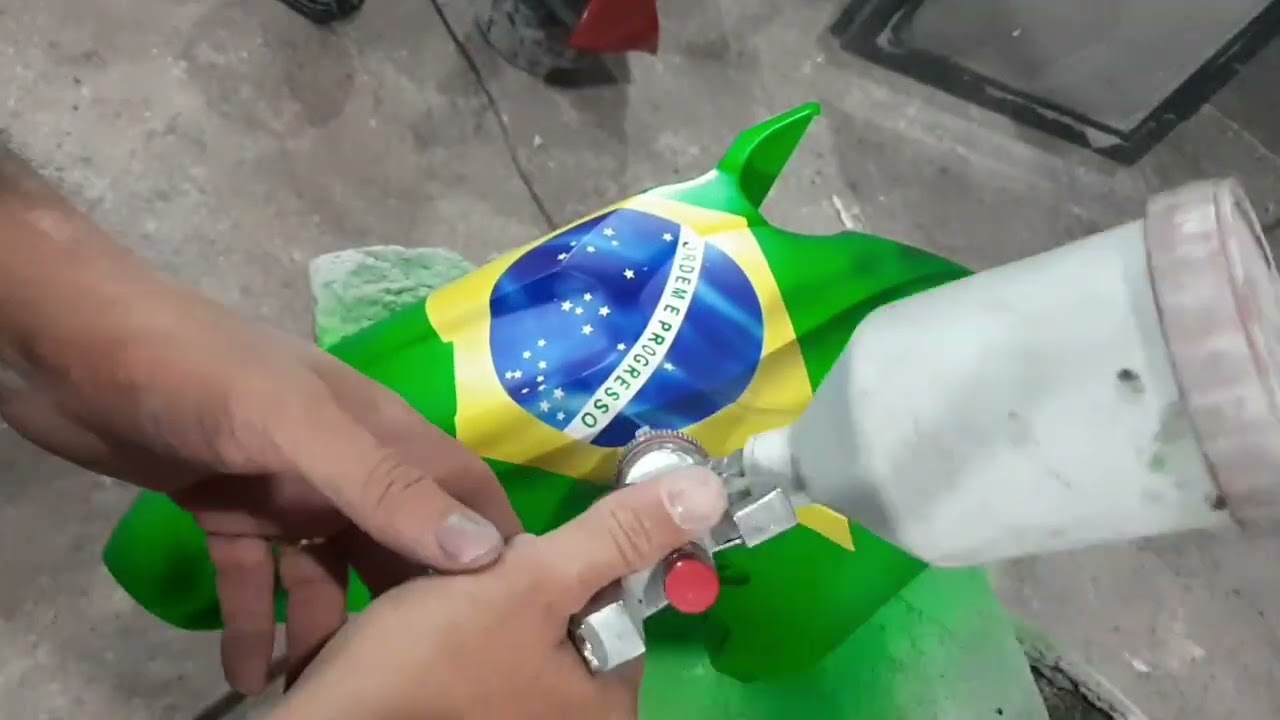 Como pintar a bandeira do Brasil
