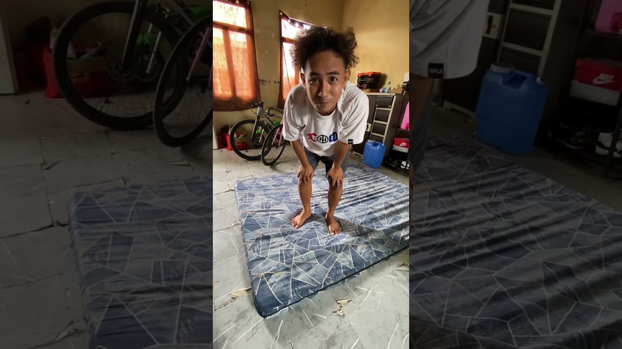tinuruan ko mag  backflip para maganda pag nag sturdy