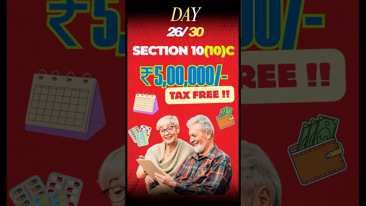 Section 10(10C) | VRS Compensation Tax Free? 💡#financetips #leh #india #news
