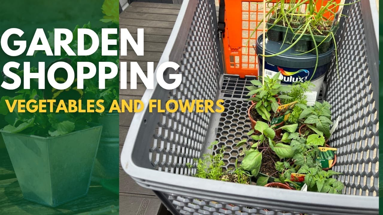 SHOPPING FOR OUR VEGETABLE GARDEN!!