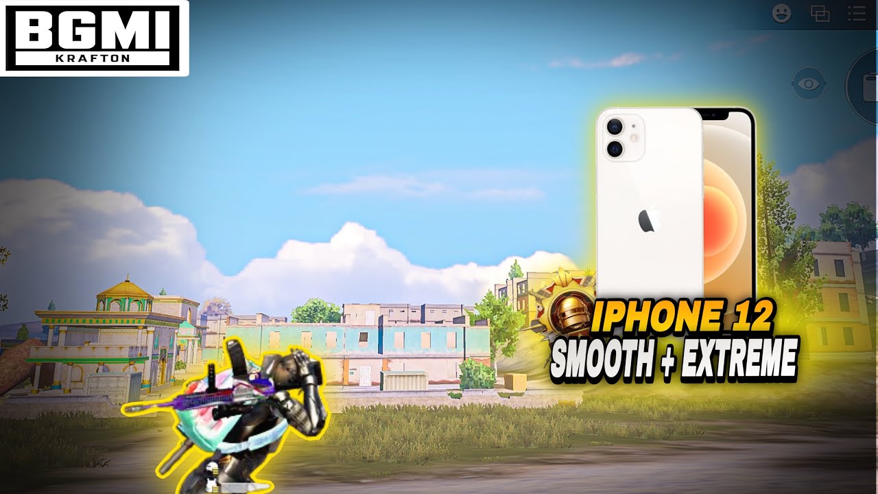 ⚡️IPHONE 12 /~60 FPS ~\  SMOOTH +EXTREME |  DANGER BGMI |  full rush gameplay 