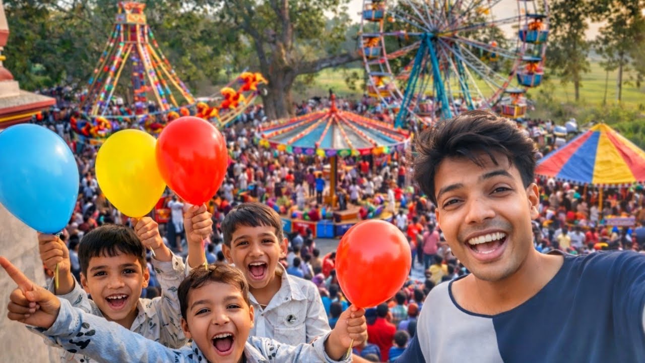 🔥 Gaon Ka Sabse Bada Shivratri Mela 🤯 | Chillar Party Vlog | Full Crowd & Funny Moments