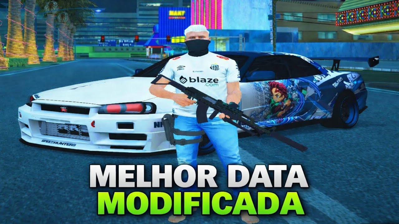 SAIU!🔥 ESSA DATA MODIFICADA DEIXOU O SAMP INSANO! | ESTILO FIVEM | COMPLETA