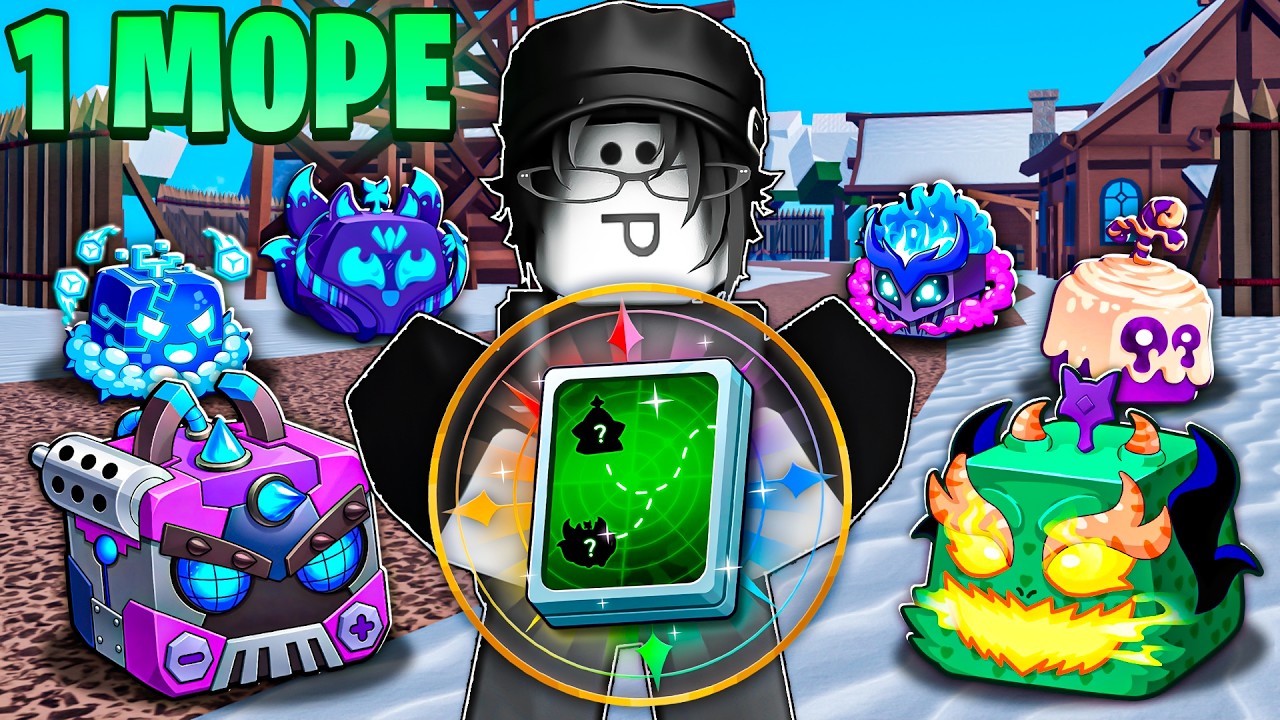😱ФАРМЛЮ ФРУКТЫ 24 ЧАСА ИСПОЛЬЗУЯ FRUIT NOTIFIER В 1 МОРЕ В БЛОКС ФРУТС / Blox Fruits Roblox @v3ndi