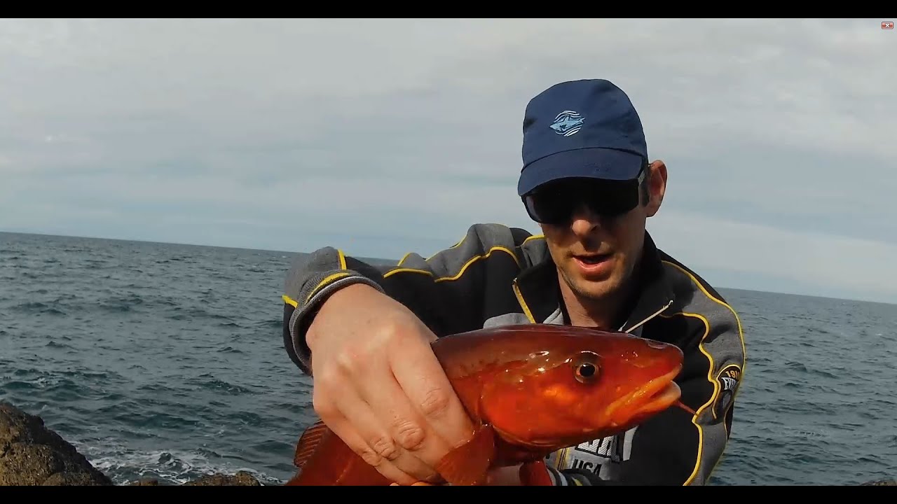 Fishing the Black Arch, Larne, Northern Ireland