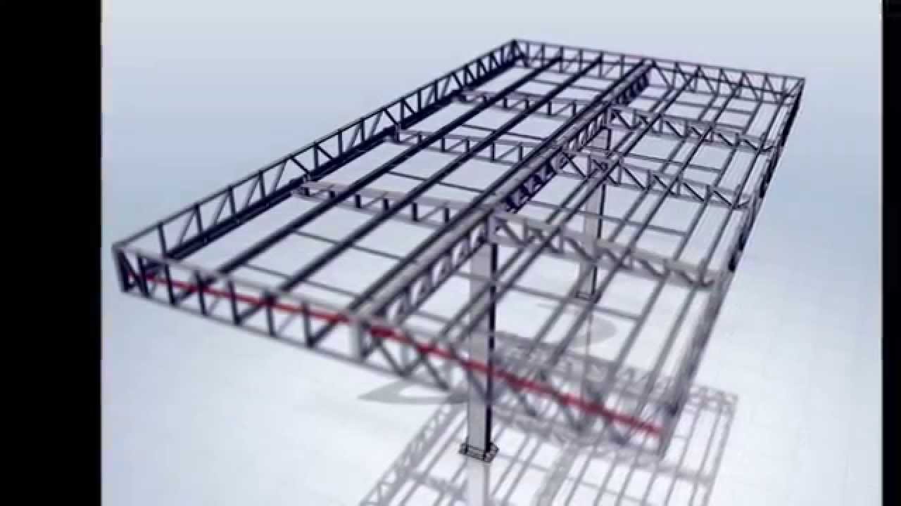 Estructura Metálica, gasolineras 01
