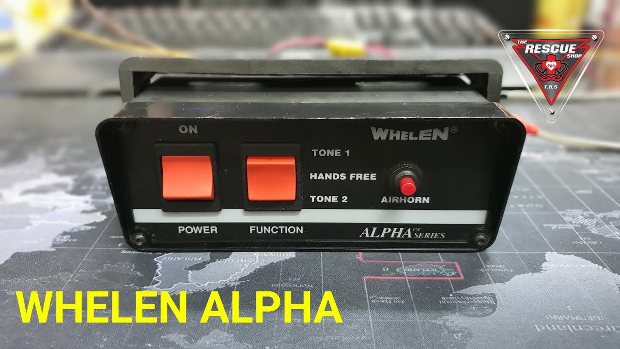 WHELEN ALPHA SIREN TONE & Dip Switch ALL TONE