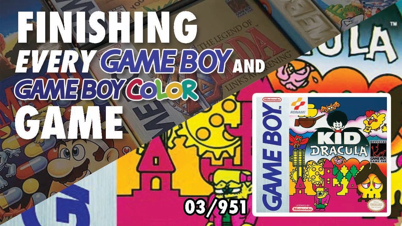 Finishing EVERY GB/GBC Game - Kid Dracula (3/951)