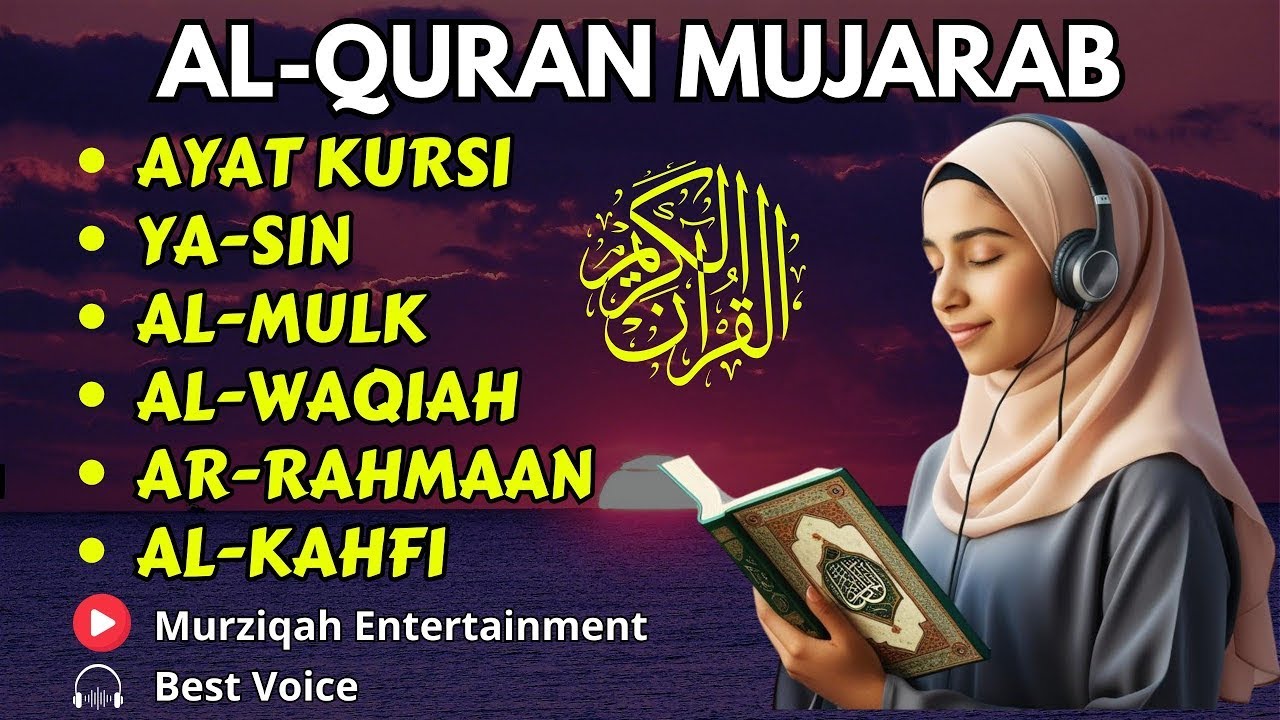 Live❗AMPUH SURAH PENGUSIR JIN DAN SETAN DI RUMAH, SURAH MERDU, YASIN, AL MULK, AL KAHFI, AR RAHMAN