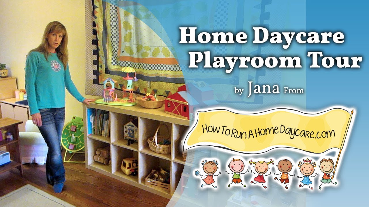 How to run a home daycare: Playroom Tour (Starting a home daycare)