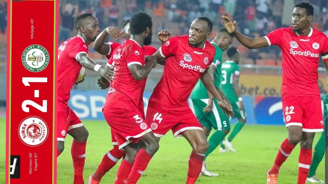 Simba Sc 2-1 Kagera  Sugar -Mnyama Ameshindikana kwa Magoli Haya
