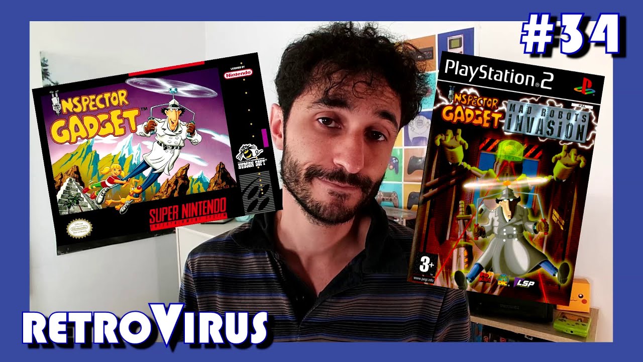 RV34 [FR] Inspector GADGET (SNES - 1993) / L'invasion des robots MAD (PS2 - 2003) : 