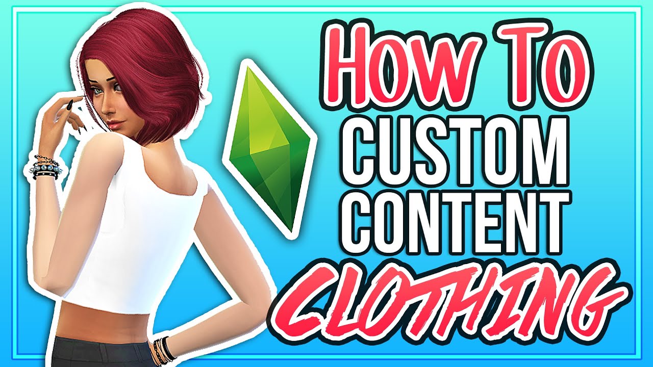 The Sims 4 | Как создать пользовательские перекраски одежды