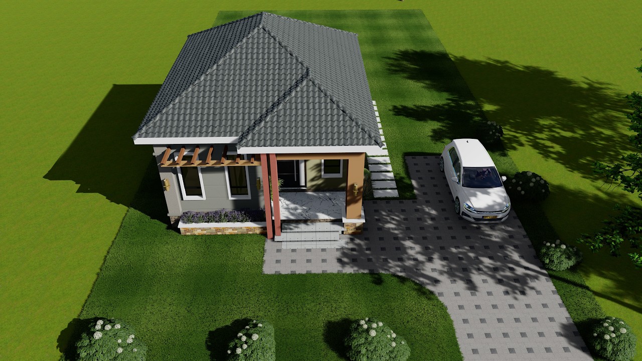 ROOFING SIMPLE 2BEDROOM HOUSE #MATERIAL COSTS