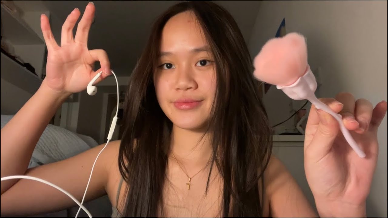 ASMR testing random TINGLE triggers on an Apple mic (lowkey ate) 