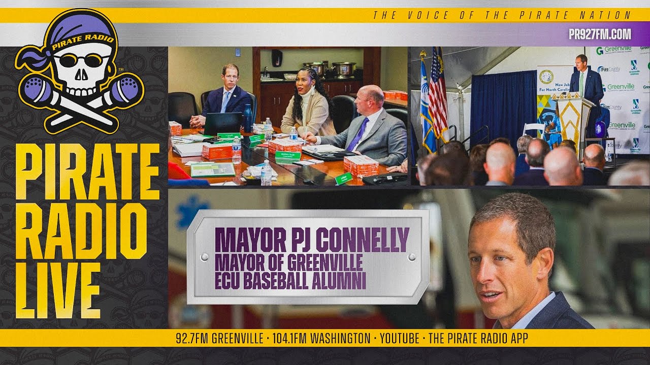 Greenville Mayor & Former ECU Baseball Player PJ Connelly 2/26/26