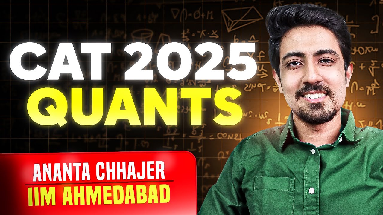 CAT 2025 Quant Preparation Strategy for beginners | Complete Guide