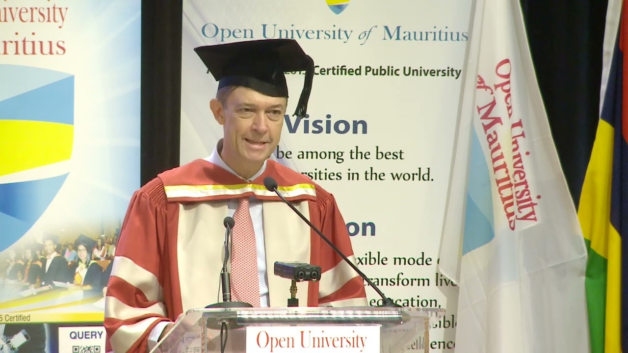 Convocation Ceremony 08 May 2024 @ 10 00 - Speech by His Excellency Mr Oskar Benedikt, Chief Guest