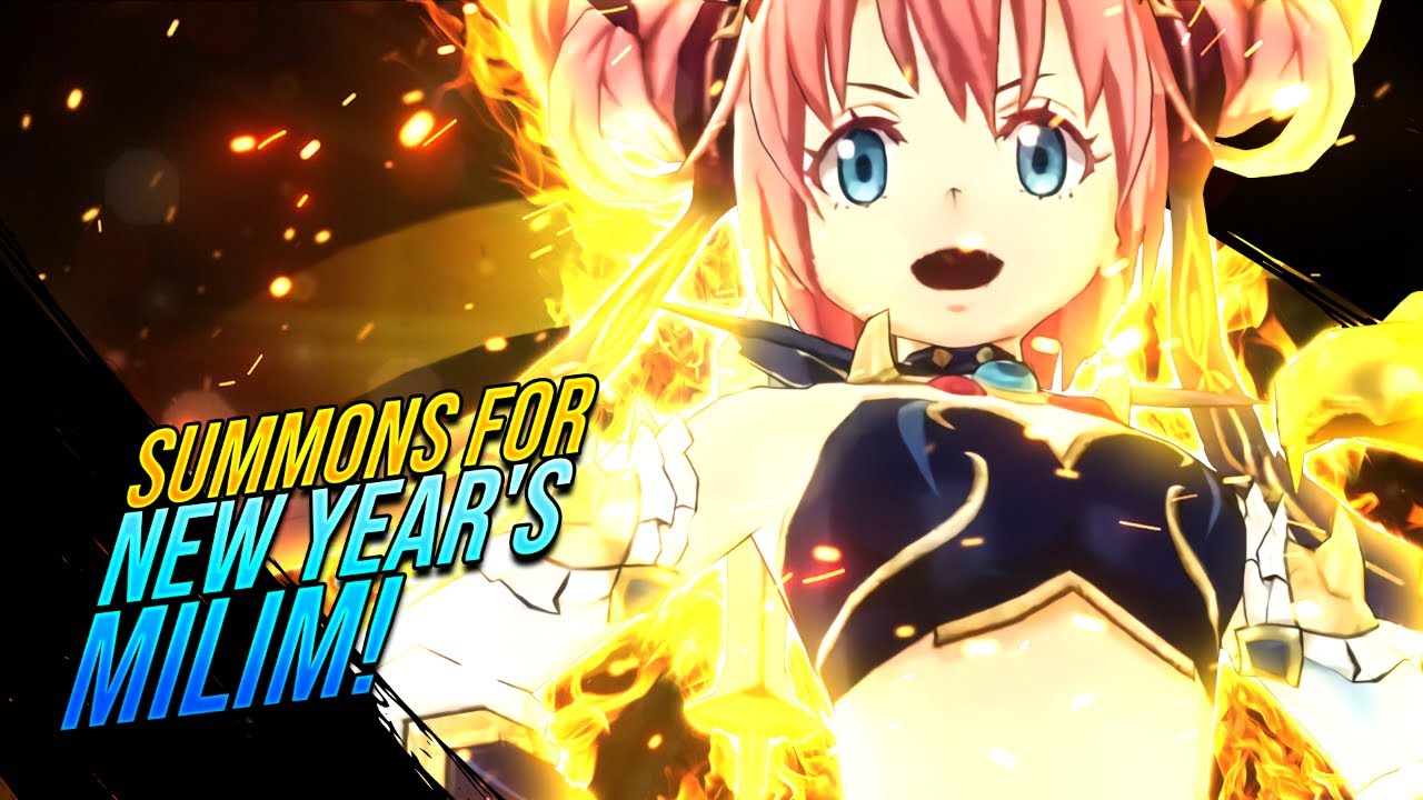 MOAR MILIM! HANDFULS OF SUMMONS FOR NEW YEAR'S MILIM! (Slime: Isekai Memories)