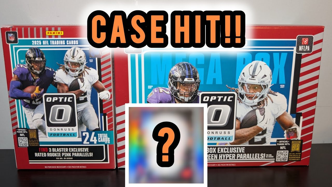 CASE HIT Found! - Target Exclusive Optic Football Mega Vs Blaster Box (2025)