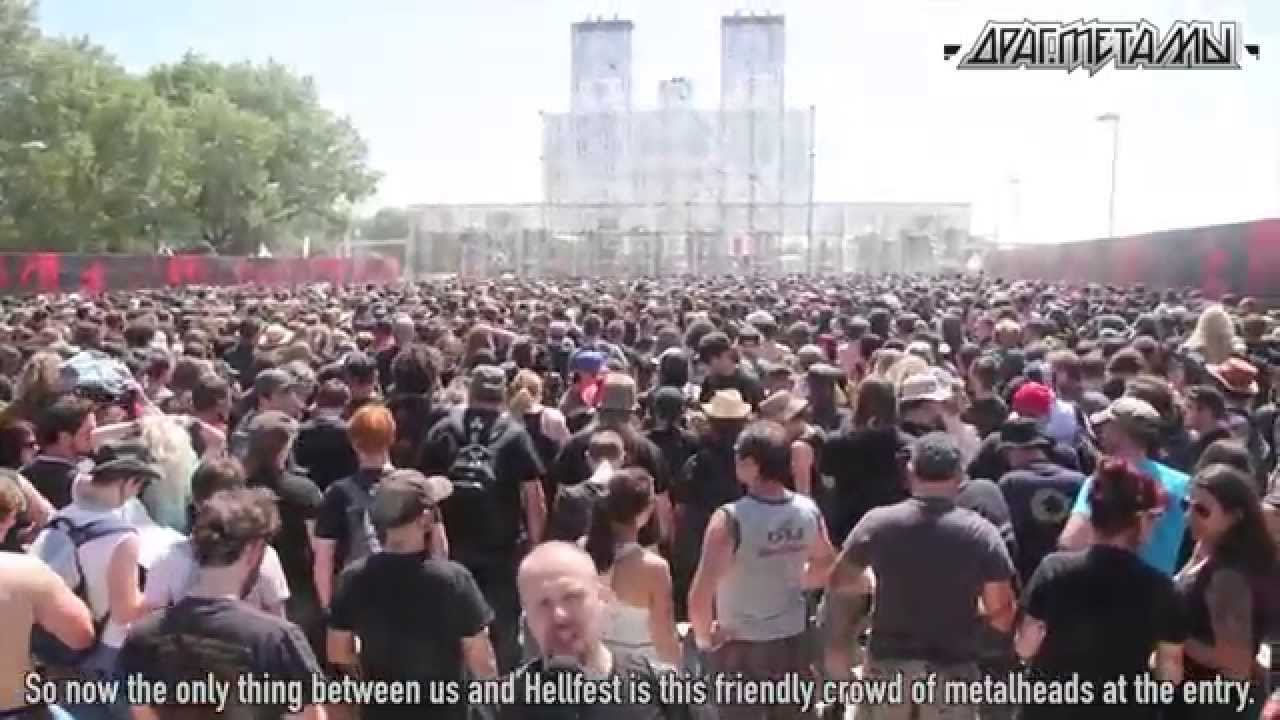 HELLFEST 2014 Drugmetal.ru report (Part 1) - Драг.Металлы на Хэллфесте (часть 1)