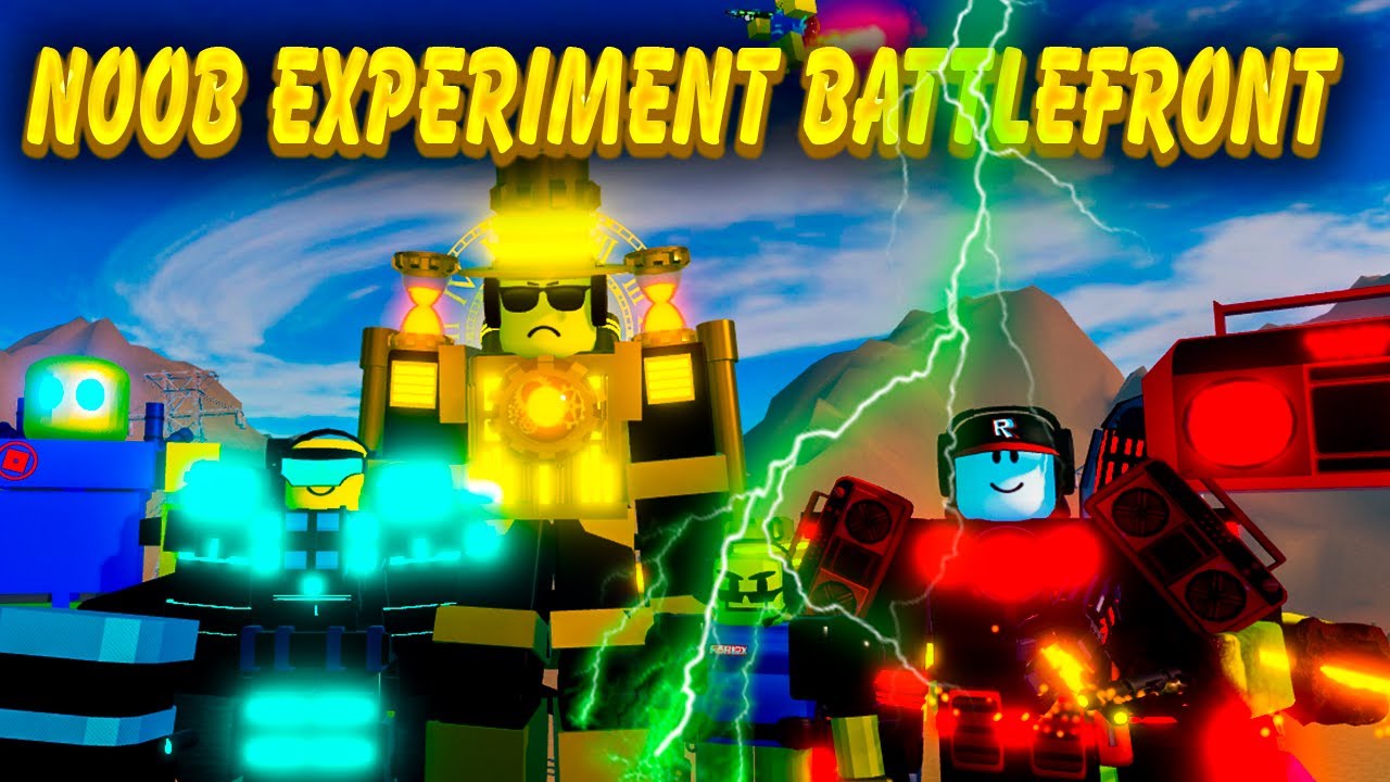 Noob Experiment Battlefront 🔥 Titan BrickBattler Hard Mode FULL Gameplay (4K)