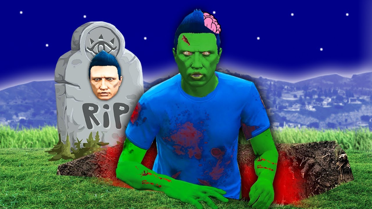 UMARŁEM I ZOSTAŁEM ZOMBIE w GTA 5!