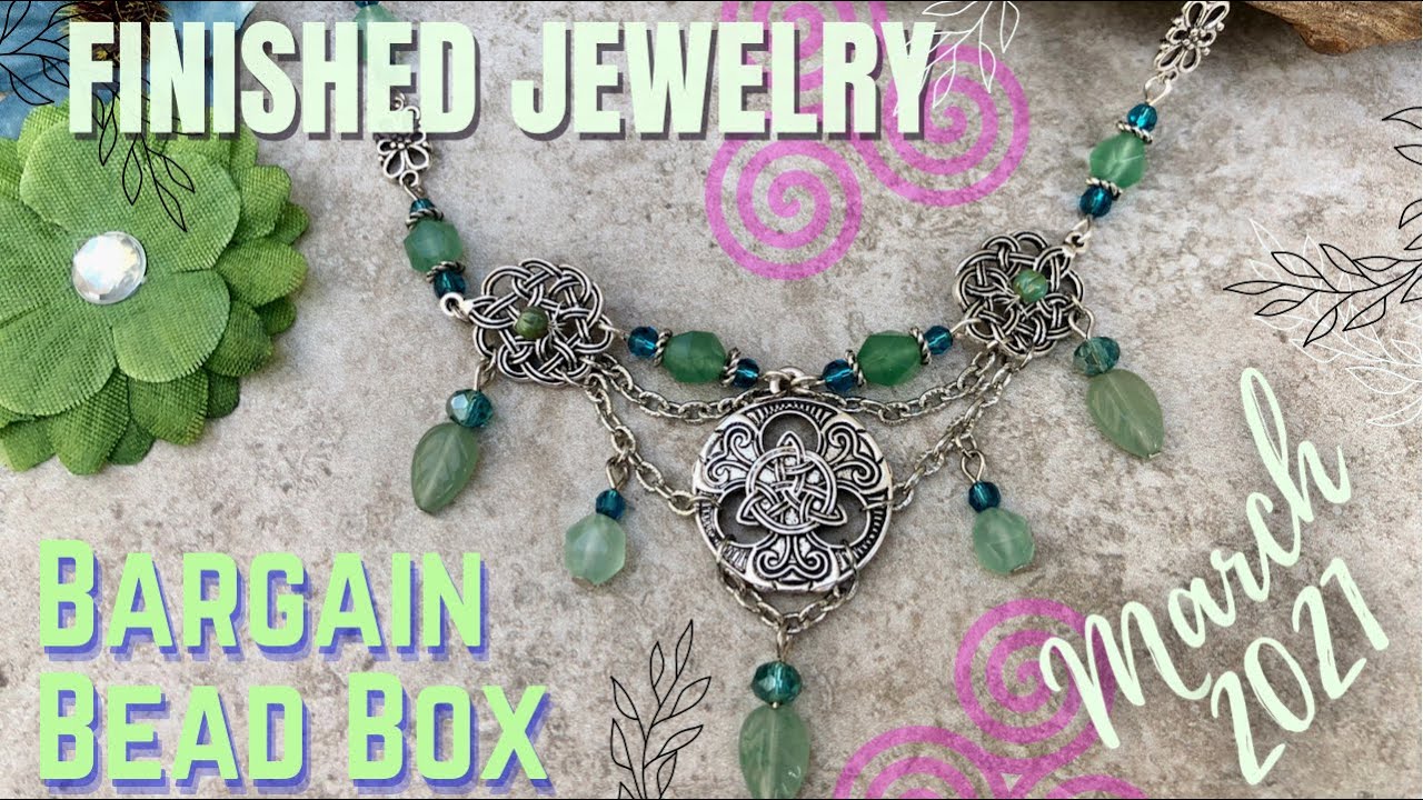 Bargain Bead Box - March 2021 - Finished Jewelry