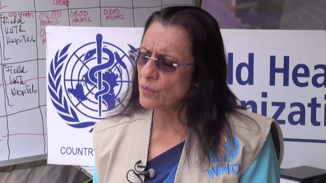Nepal: WHO’s response to immediate health needs