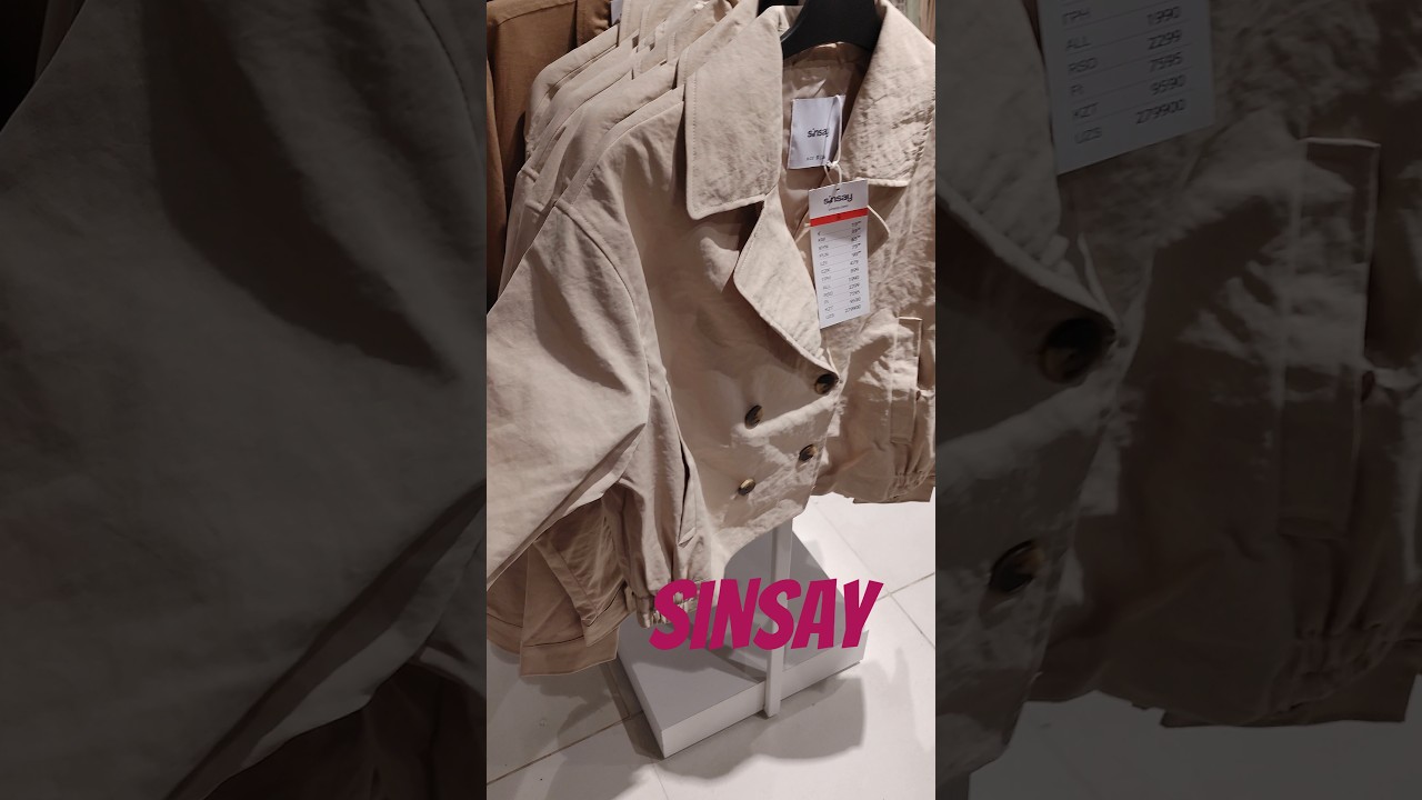 SINSAY💥ВЕСЕННЯЯ КУРТКА НОВИНКА