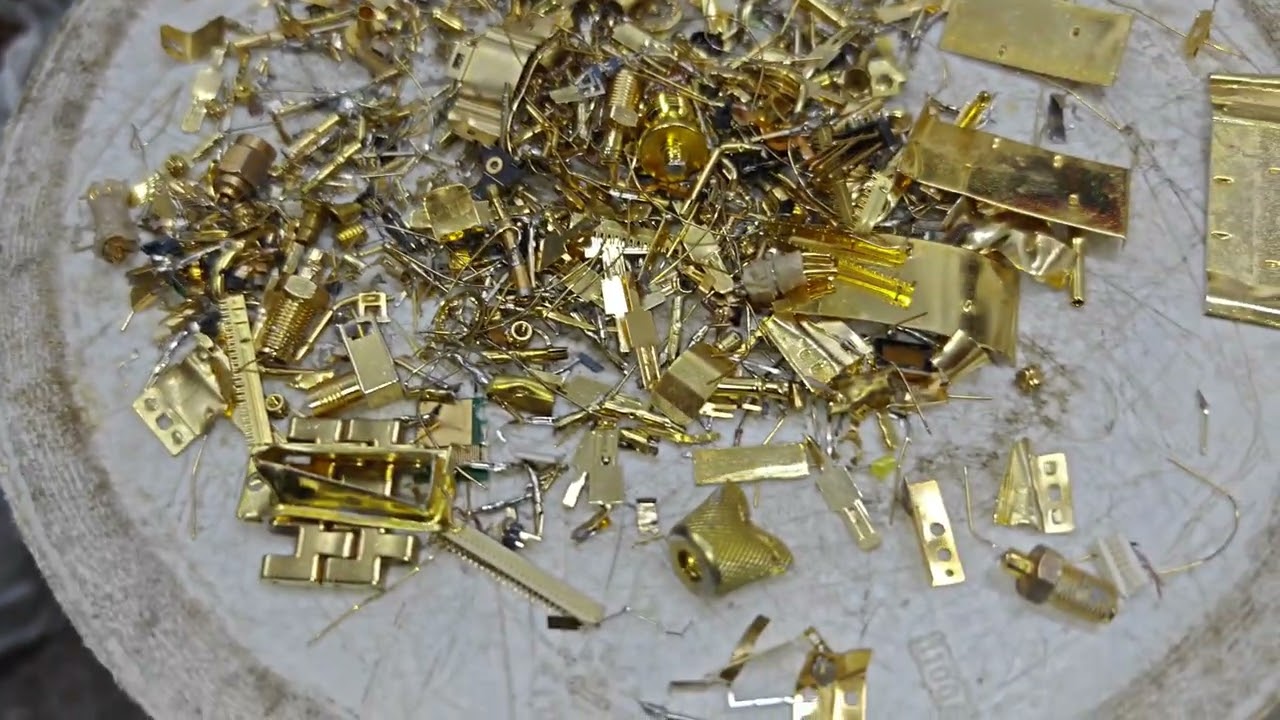 All kinds of gold plated mix, gold mining, package part 2