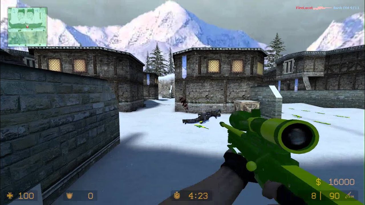 Css Sniping At A LAN Party