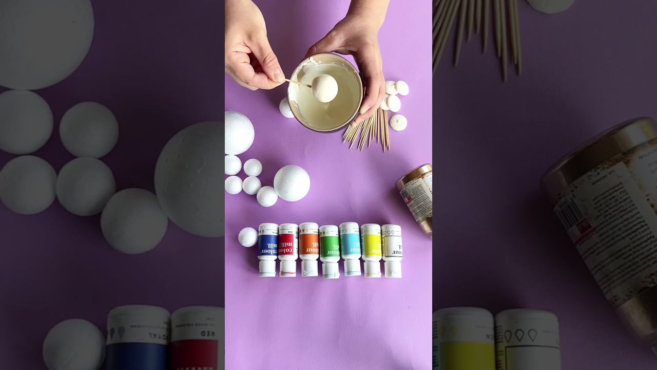 CHOCOLATE BALLS ❌no molds ❌no tempering #cake #cakedecorating #cakeballs #trendingvideo #shorts