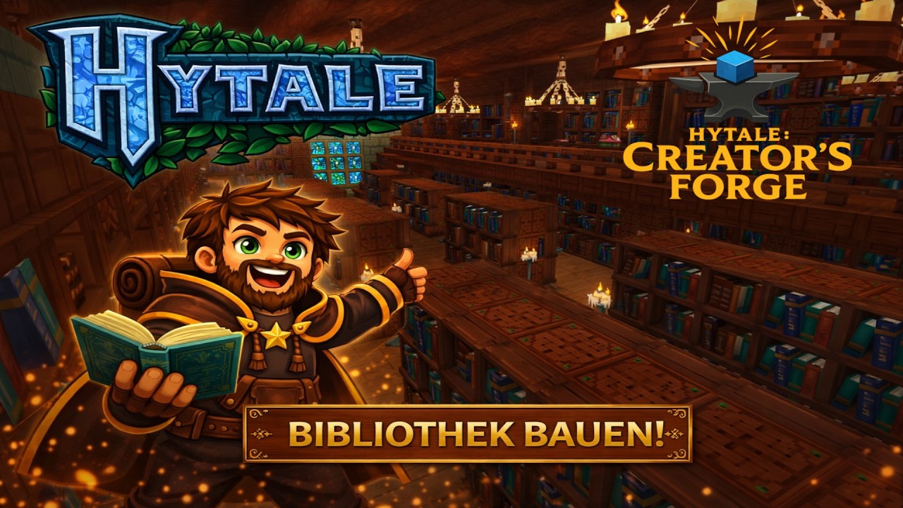 🏹 Hytale Creators Forge #011 🏹 - Die Bibliothek ist fertig, nun folgt neues