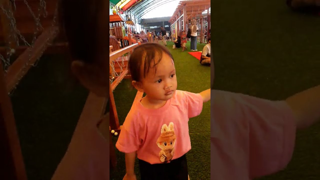 Firenza bermain di nice playland (wahana terbaru) di kota tegal#wahana#liburan#rekreasi