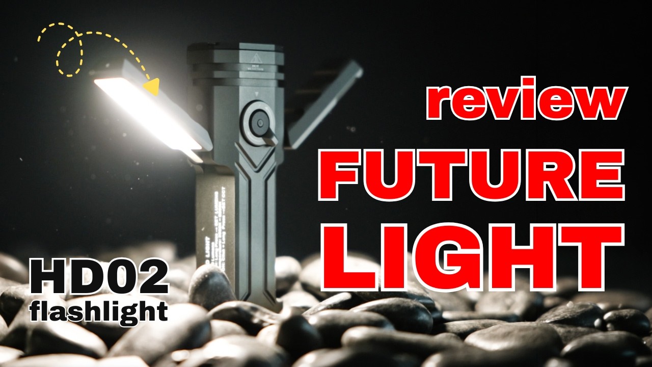 The Transformers of Flashlights: Wurkkos HD02 4-in-1 Review (UV, Laser, COB Wings)