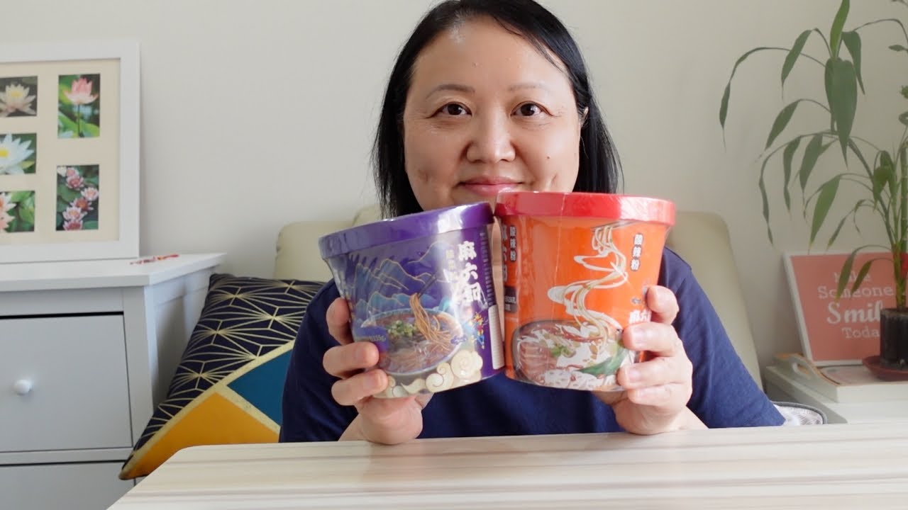 第一次吃麻六記 | 開箱試吃 | 麻六記酸辣粉 | 麻六記酸菜酸辣粉