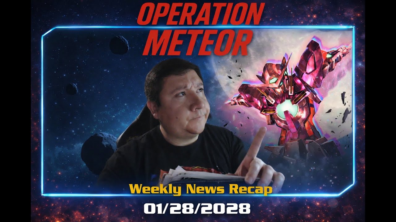 Operation Meteor Report 01/28/2026 | Gundam Card Game News Recap!