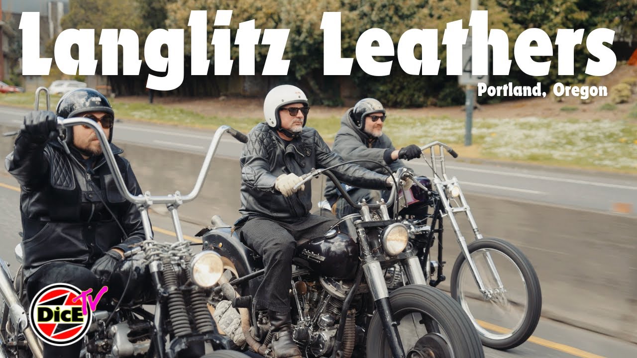Riding Choppers & Skateboards with Langlitz Leathers #DicEtv