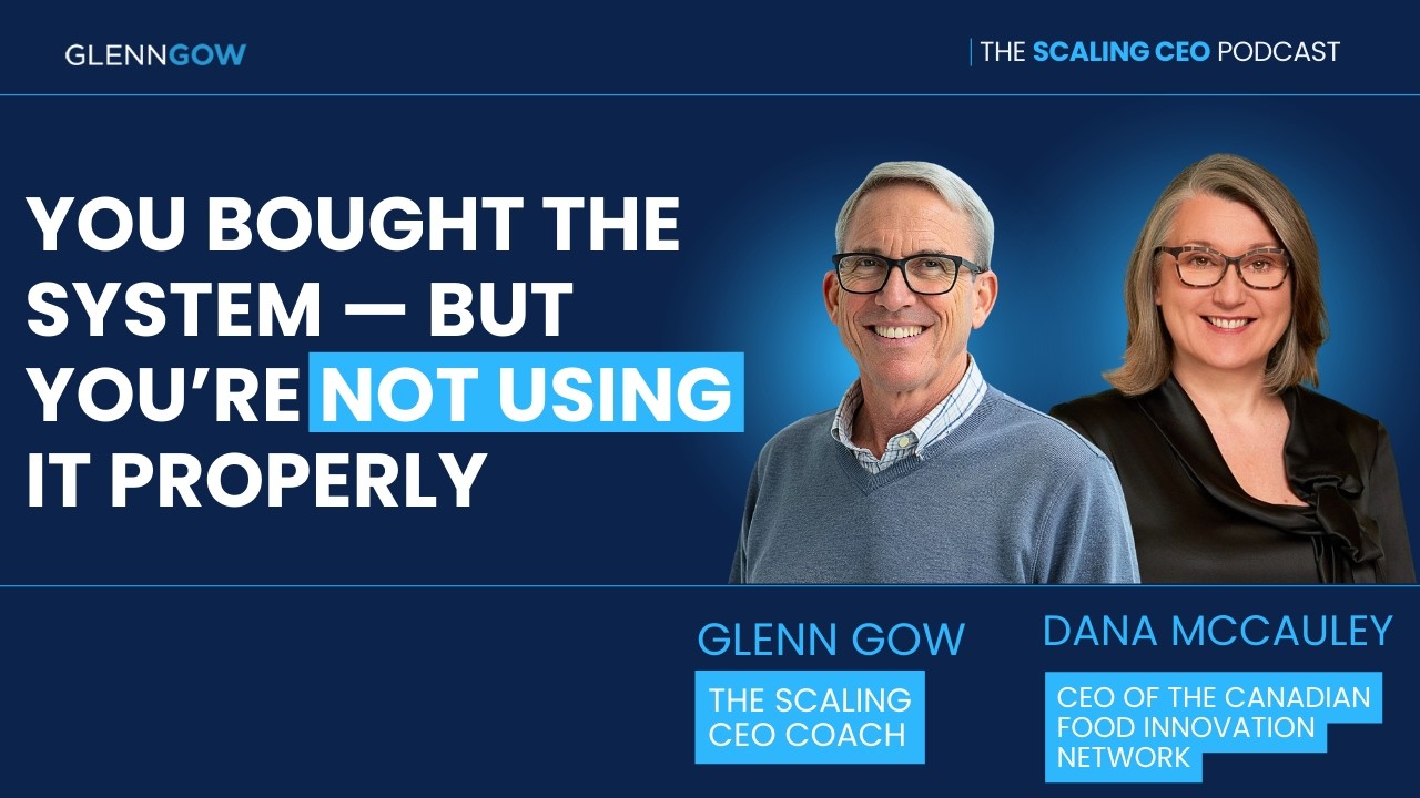 You Bought the System — But You’re Not Using It Properly | The Scaling CEO Podcast