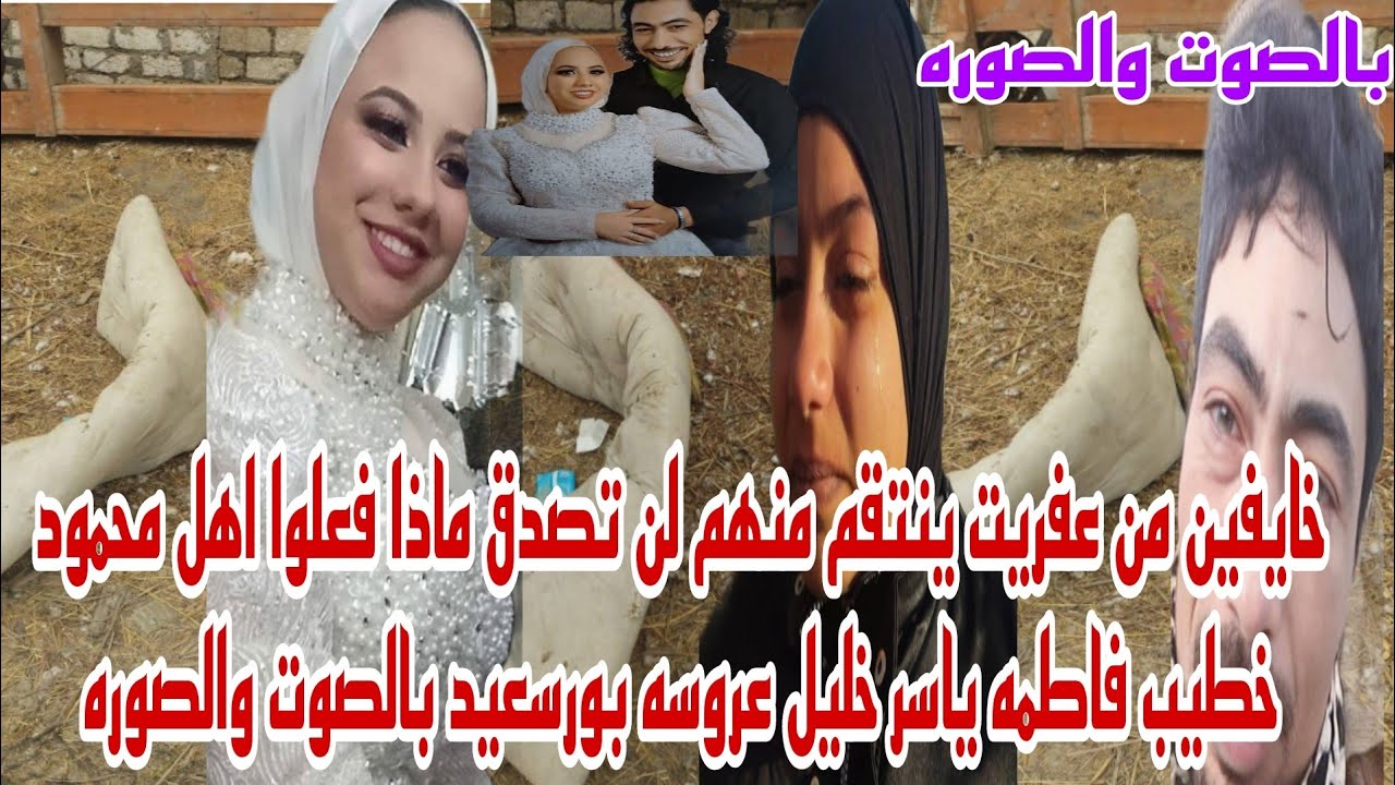 خايفين من عفريت فاطمه ينتقم منهم. لن تصدق ماذا فعلوا اهل محمود خطيب فاطمه ياسر خليل عروسه بورسعيد