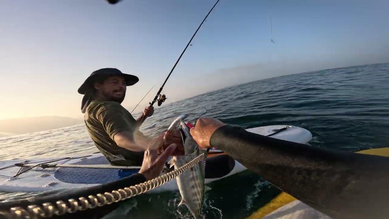 RAW First Time EVER Fishing and He Caught a Bonito!