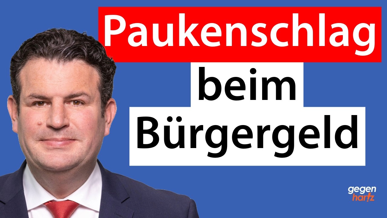 Paukenschlag: Bürgergeld-Regelsatz, jetzt geht's los